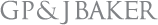 GP & J Baker Logo