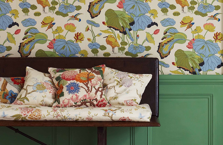 Crayford Wallpaper - G P & J Baker