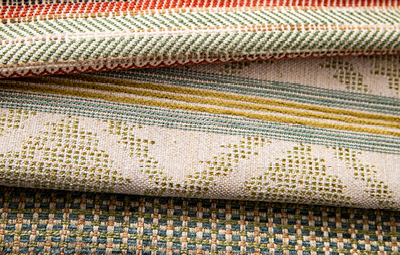 Mardi Gras Fabric by the Yard Upholstery, Classical Diamond Line