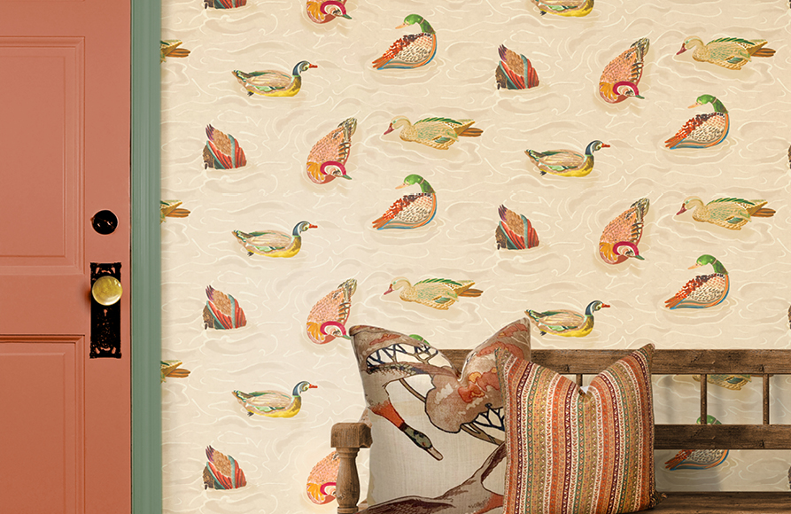 Country Walk Wallpaper